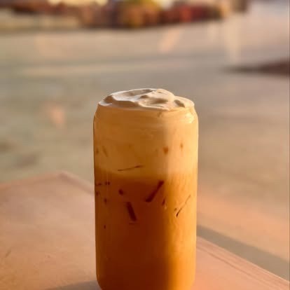 Artisan coffee drinks and food at Brood Coffee in Lincoln, California