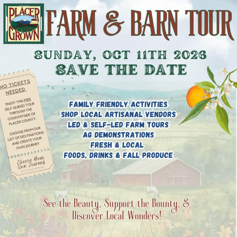 Flyer for Farm & Barn Tour Experience