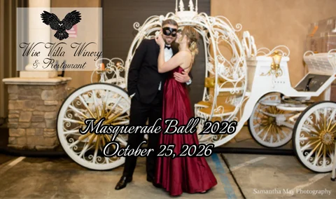 Flyer for Bridgerton Masquerade Ball