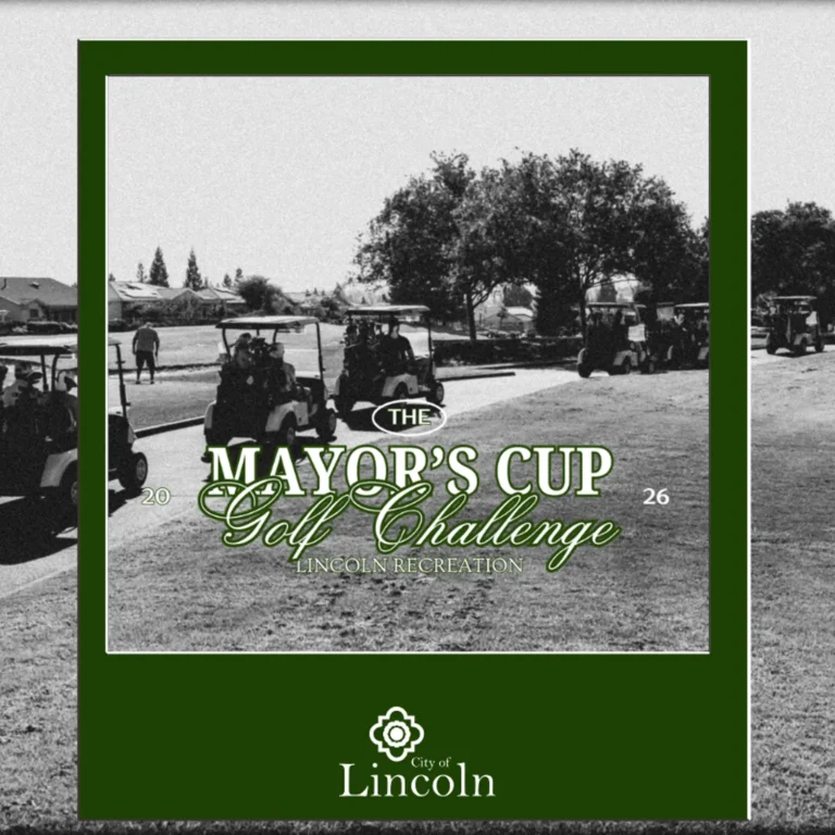Flyer for Mayors Cup Golf Challenge