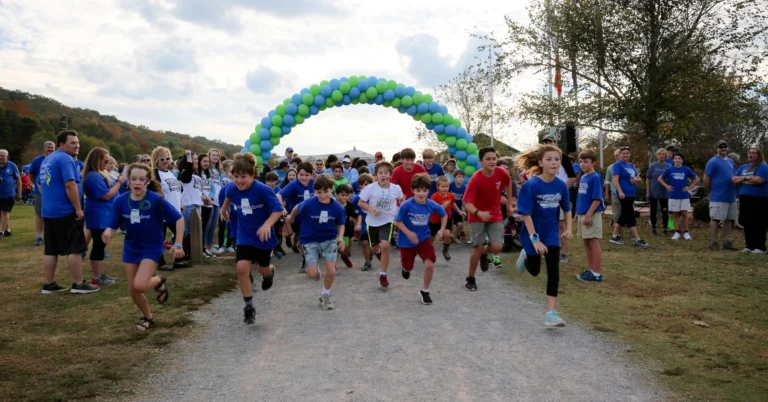 Flyer for NF Walk 2026