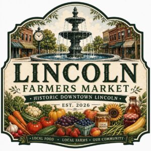 Flyer for Historic Downtown Lincoln Farmers Market